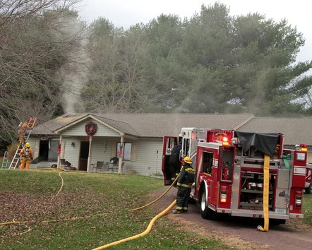 Firefighters Contain Kitchen Fire